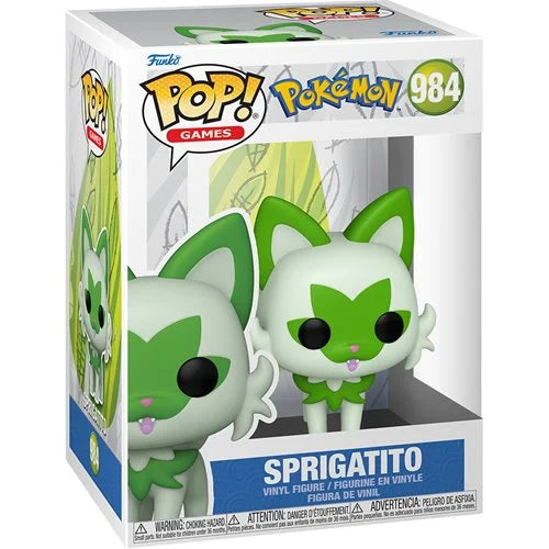 Funko Pop! Pokémon Sprigatito 984 + Free Protector