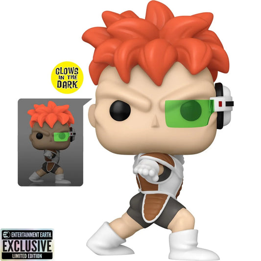 Funko Pop! Dragon Ball Z Recoome 1492 Glow-in-the-Dark Entertainment Earth Exclusive + FREE PROTECTOR