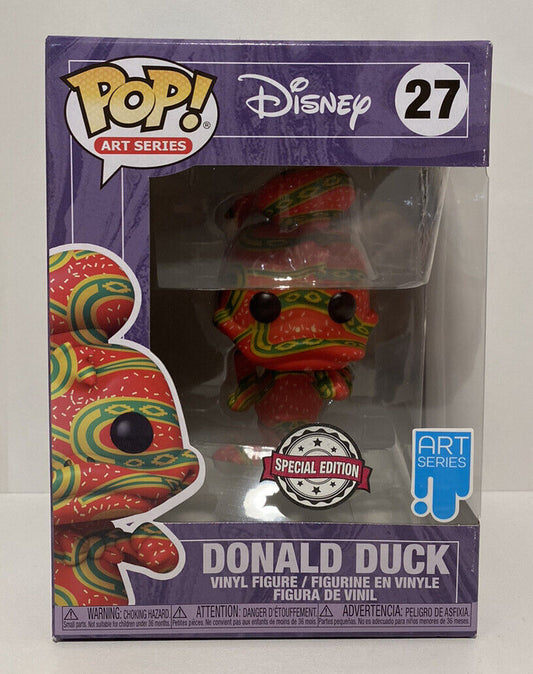 Disney -Donald Duck (Cinco De Mayo) Artist Series #27 Funko Pop Vinyl + PoP Protector