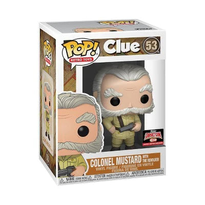 CLUE - COLONEL MUSTARD WITH REVOLVER (TARGET EXCLUSIVE) #53