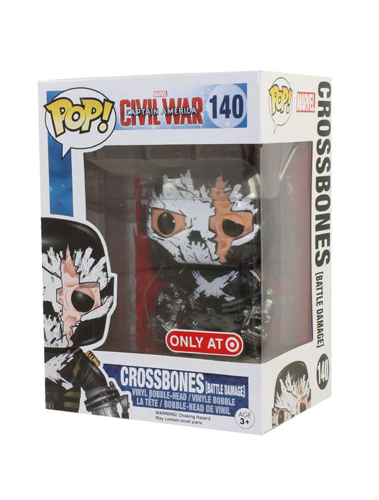 POP CROSSBONES (BATTLE DAMAGE) CAPTAIN AMERICA CIVIL WAR (TARGET EXCLUSIVE) 140