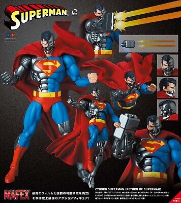 MAFEX No.164 CYBORG SUPERMAN (RETURN OF SUPERMAN) ACTION FIGURE