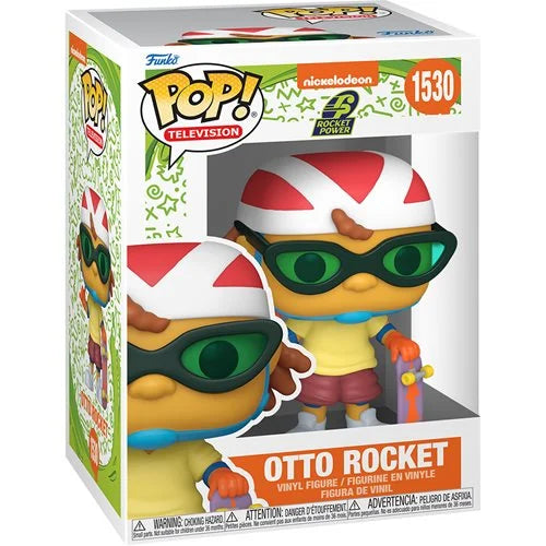 Preorder Nickelodeon Rocket Power Otto Rocket Funko Pop! Vinyl Figure #1530 + PoP Protector