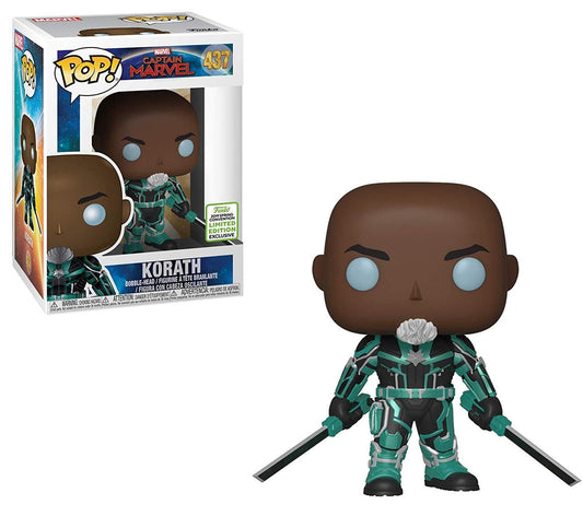 Funko POP! Captain Marvel: #437 - Korath Funko 2019 Spring Convention Exclusive (VAULTED) + PROTECTOR!