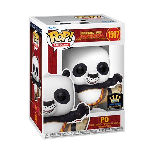 Preorder Kung Fu Panda DreamWork's 30th Anniversary Po Funko Pop! Vinyl Figure #1567 - Specialty Series + PoP Protector