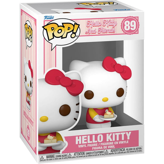 Funko Pop! Sanrio Hello Kitty and Friends Hello Kitty with Dessert 89 + Free Protector