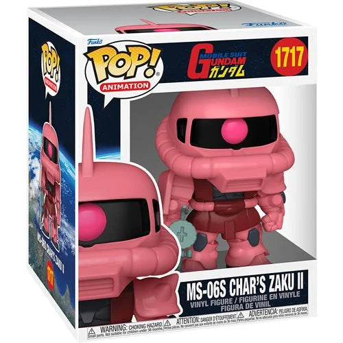 Preorder Mobile Suit Gundam MS-06S CHARS ZAKU II Super Funko Pop! Vinyl Figure #1717