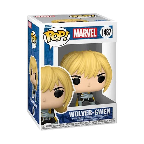 Preorder Spider-Gwen: Gwenverse Wolver-Gwen Funko Pop! Vinyl Figure #1487 + Protector