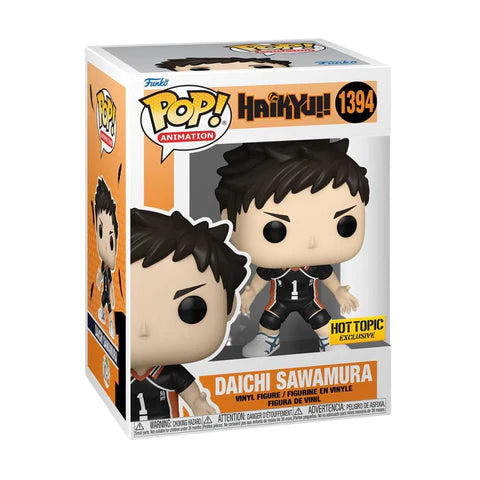 Funko Pop! Haikyu!! Daichi Sawamura 1394 Hot Topic Exclusive + Free Protector
