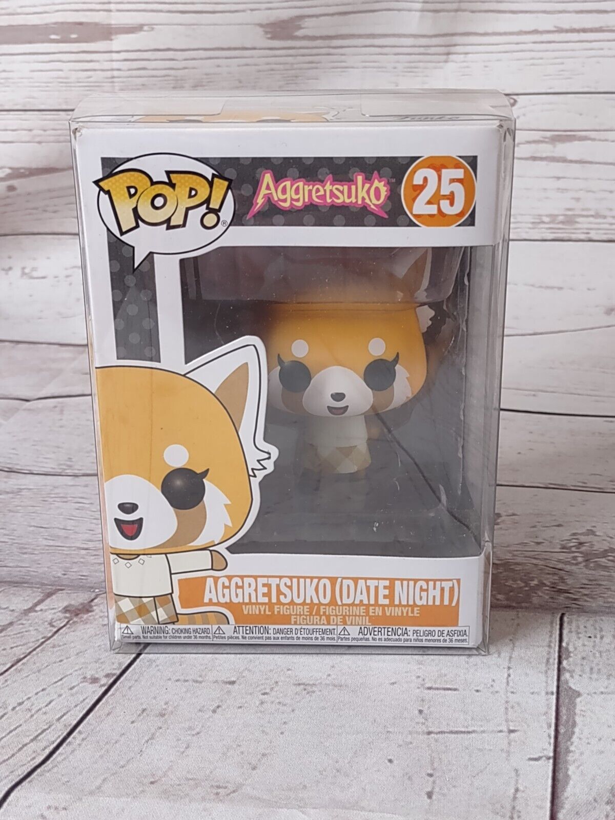 FUNKO POP! AGGRETSUKO (DATE NIGHT) #25 SANRIO With PROTECTOR