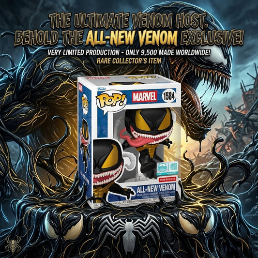 Marvel All-New Venom Funko Pop! Vinyl Figure #1584 - Entertainment Earth Exclusive + Pop Protector (Copy)