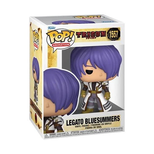 Trigun Legato Bluesummers Funko Pop! Vinyl Figure #1557 + PoP Protector