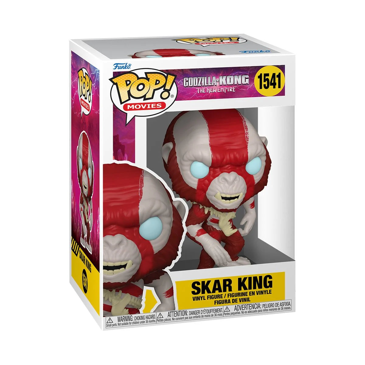 Godzilla x Kong: The New Empire Skar King Funko Pop! Vinyl Figure #1541 + PoP Protector