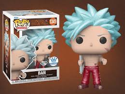 Funko POP! The Seven Deadly Sins Ban Diamond #1341 Funko Exclusive + PoP Protector