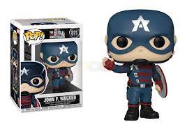 Funko Pop! Marvel The Falcon & Winter Soldier - John F. Walker #811 + PROTECTOR!