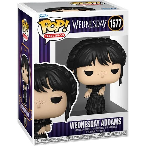 Wednesday Rave'n Dance Wednesday Addams Funko Pop! Vinyl Figure #1577 + Free Protector