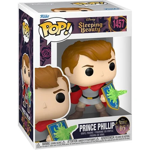 Sleeping Beauty 65th Anniversary Prince Phillip Funko Pop! Vinyl Figure #1457 + PoP Protector