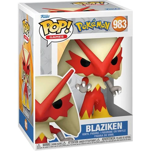 Funko Pop! Pokémon Blaziken 983 + Free Protector