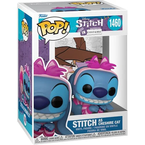 Lilo & Stitch Costume Stitch as Cheshire Cat Funko Pop! Vinyl Figure #1460 + PoP Protector