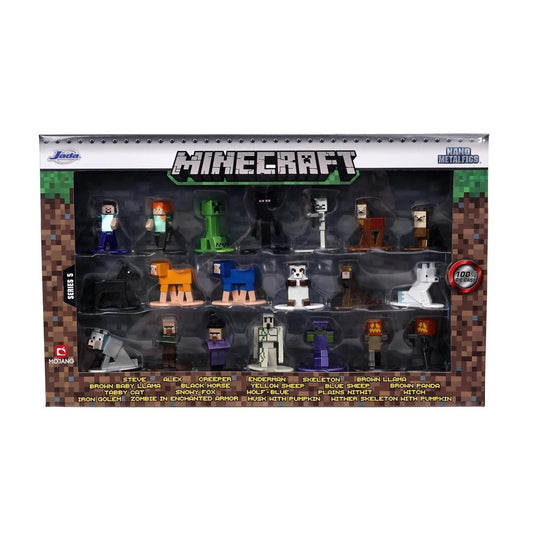 Brand new Official sealed Minecraft Nano MetalFigs Mini-Figure Wave 5 20-Pack