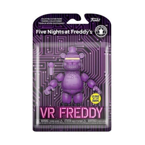 Funko Action Figure! Five Nights at Freddy's (FNAF) High Score VR Freddy Series 7 Glow in the Dark Figure