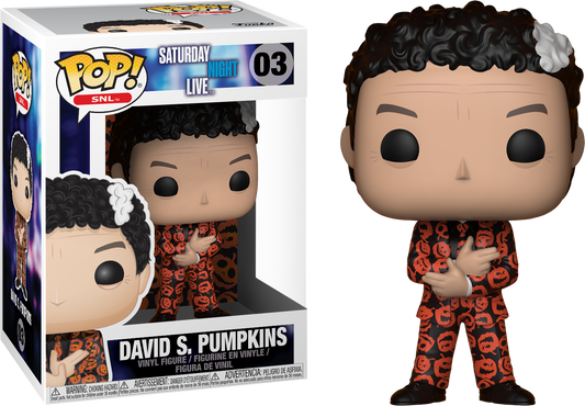 Funko POP! Saturday Night Live - David S Pumpkins #03 + PROTECTOR!