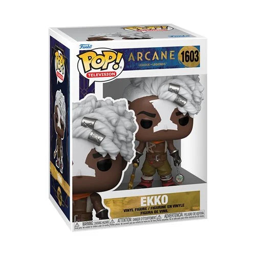 Preorder Arcane: League of Legends Ekko Funko Pop! Vinyl Figure #1603 + Protector