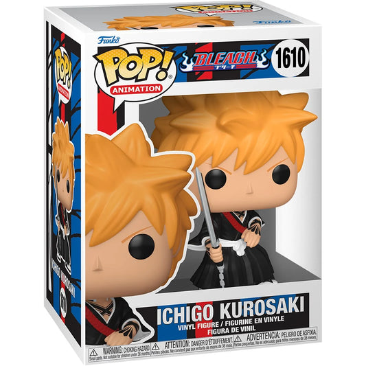 Bleach Ichigo Kurosaki (FB Shikai) Funko Pop! Vinyl Figure #1610 + PoP Protector