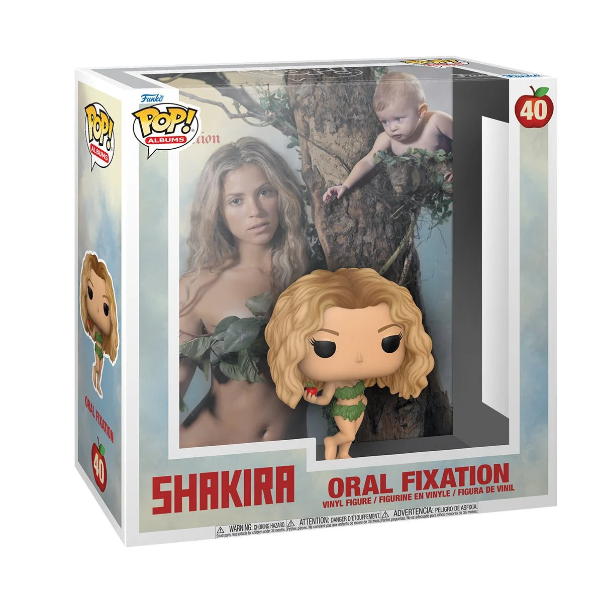 Shakira Oral Fixation Pop! Album Figure #40 with Case