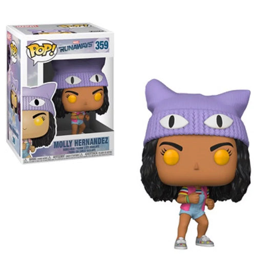 Funko POP! Marvel: Runaways #359 - Molly Hernandez + PROTECTOR!