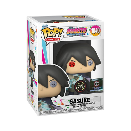 Funko POP! Animation: Boruto Naruto next generation - 1040  Sasuke GITD Chalice Exclusive + PROTECTOR!