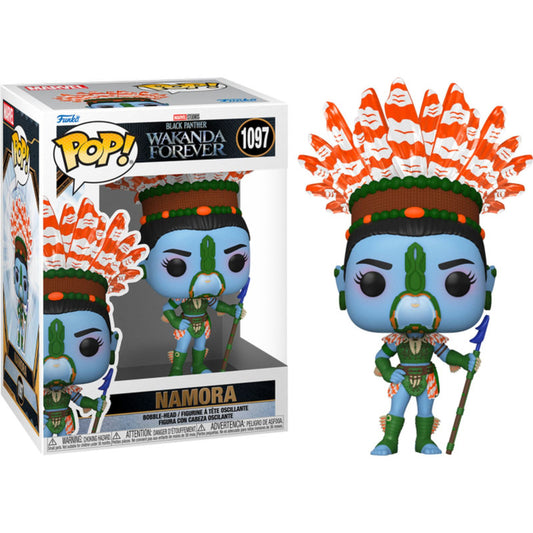 Funko POP! Marvel: Wakanda Forever #1097 - Namora + PROTECTOR!