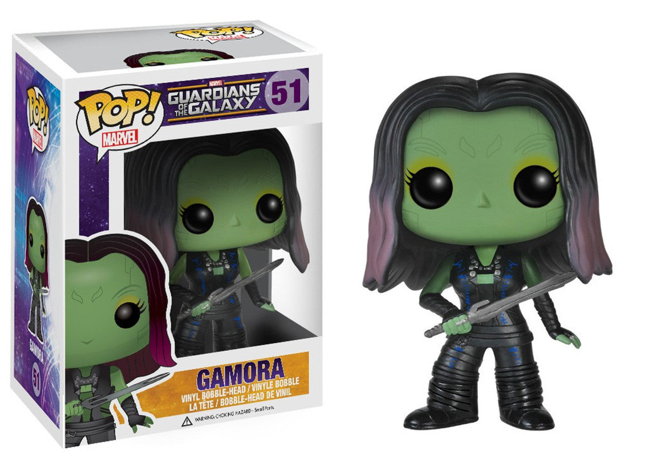 Funko POP! Marvel Guardians of the Galaxy - Gamora #51 (VAULTED) (box ware) + PROTECTOR!