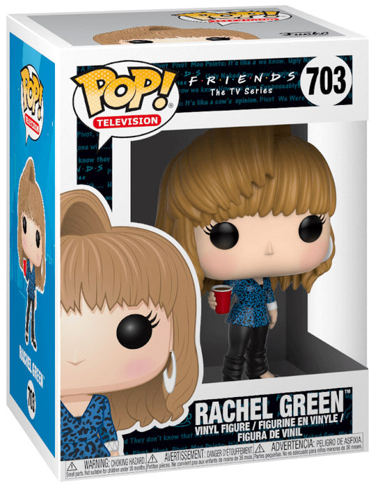 Funko Pop! Friends The TV Series 80's Hair Rachel Green 703 + PoP Protector