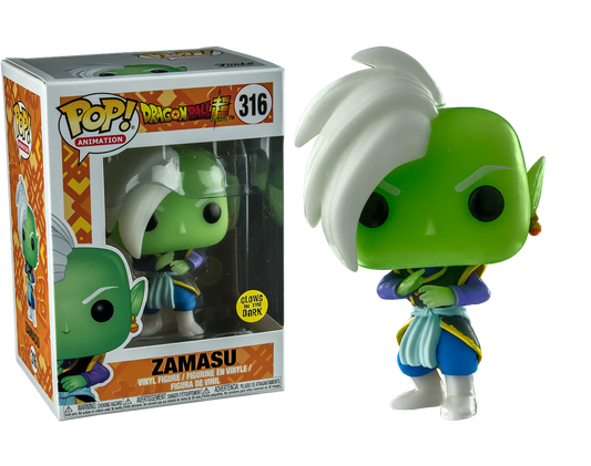 Funko Pop! Dragon Ball Super - Zamasu Glow in the Dark #316 + PoP Protector