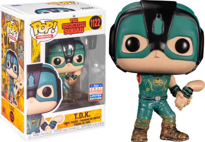 The Suicide Squad (2021) - T.D.K. Funko Pop! Vinyl Figure (2021 Summer Convention Exclusive) 1122 + PoP Protector