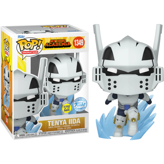 My Hero Academia: Season 5 - Tenya Iida Glow-in-the-Dark Funko Pop! Vinyl Figure 1349 + PoP protector