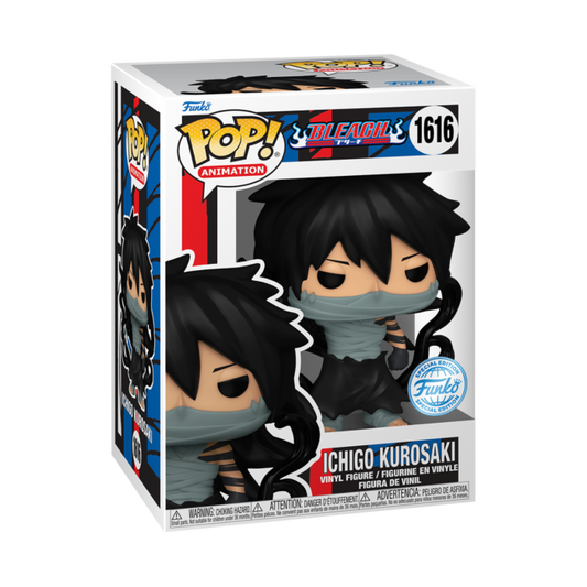 Bleach - Ichigo Kurosaki (Getsuga) Pop! Vinyl Figure 1616 + PoP Protector
