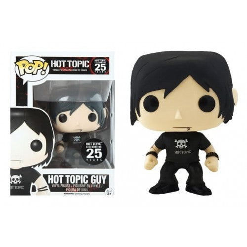 Funko POP! Hot Topic Guy #25 years - Exclusive + PROTECTOR!