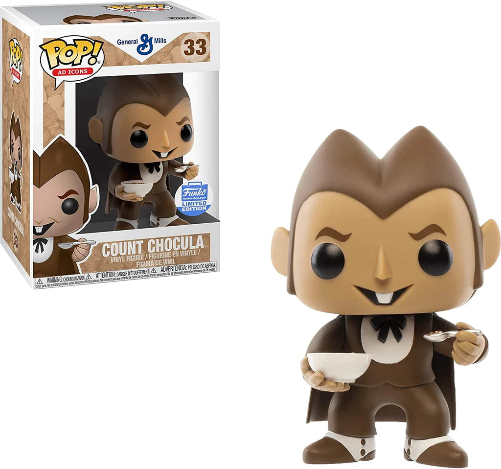 Funko POP! Ad Icons #33 - Count Chocula Funko Shop Exclusive + PROTECTOR!