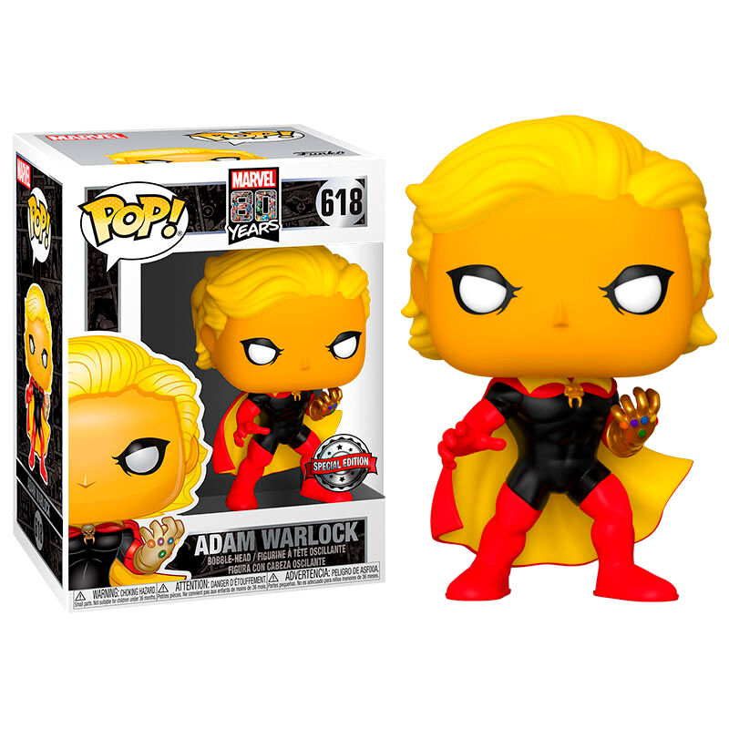 Funko POP! Marvel 80 Years - Adam Warlock 618 Special Edition (VAULTED) + PROTECTOR!