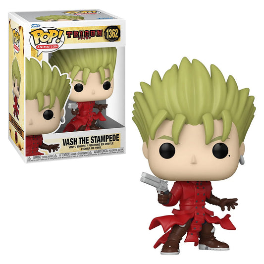 Funko POP! Animation: Trigun #1362 Vash The stampede + PROTECTOR!