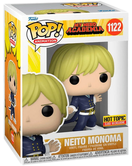 Funko POP! Animation: My Hero Academia #1122 - Neito Monoma Hot topic exclusive + PROTECTOR!