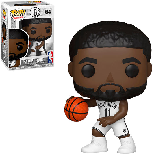 Funko POP! Basketball: Brooklynn Nets #64 - Kyrie Irving + PROTECTOR!