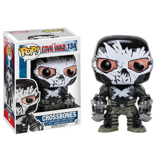 Funko POP! Marvel Civil War #134 - Crossbones + PROTECTOR!