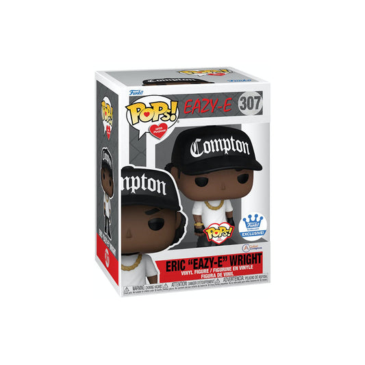 Funko POP! POPS WITH PURPOSE - Eazy-E #307 - Eric "Eazy-E" Wright Funko Shop Exclusive + PROTECTOR!