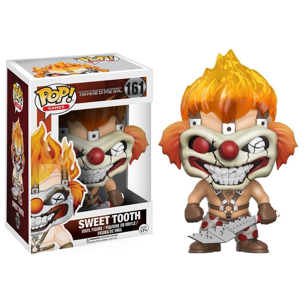 Funko POP! Games: Twisted Metal: Sweet Tooth #161 (VAULTED) + PROTECTOR!