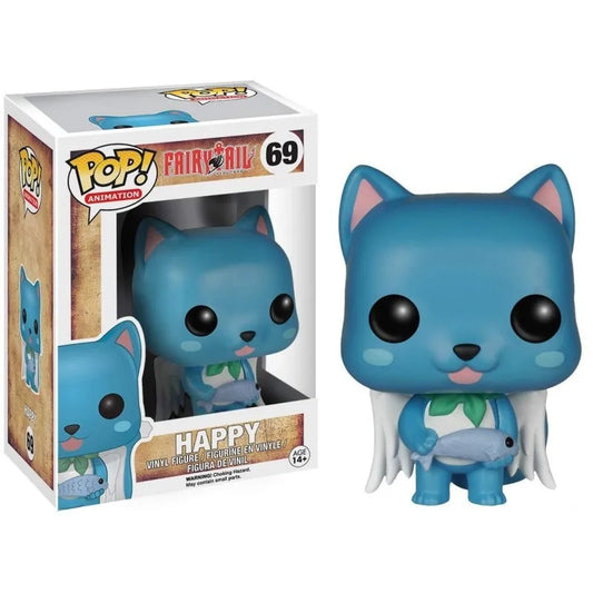 Funko POP! Animation: Fairytail #69 - Happy + PROTECTOR! (VAULTED)