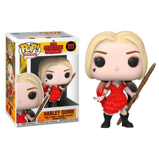 Funko POP! Movies: The Suicide Squad 1111 - Harley Quinn + PROTECTOR ! (small box ware)