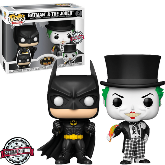 Funko POP! Heroes: Batman & The Joker 2 pack Special Edition